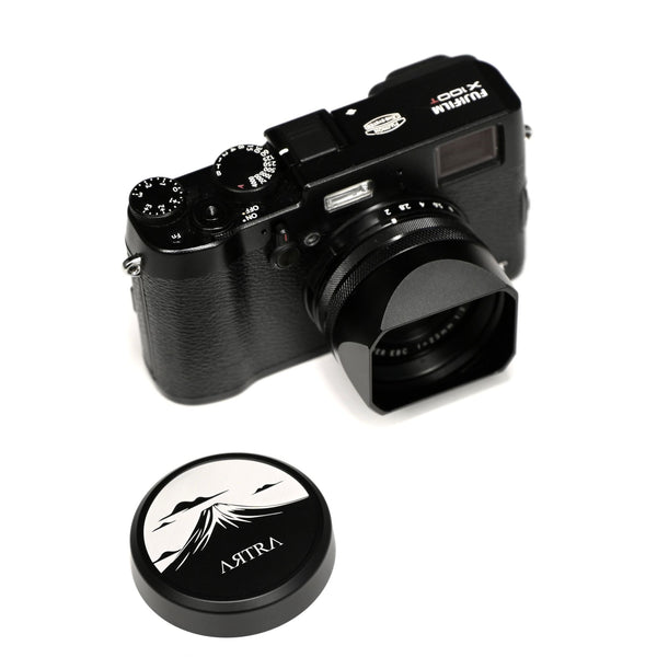 X100v Lens Hood Fuji X100vi Square Metal Lens Hood With 49mm